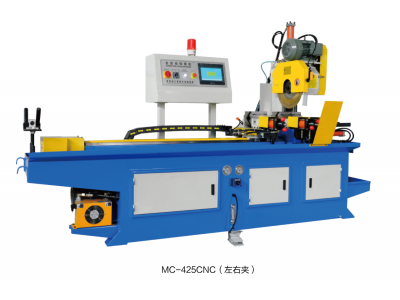 CNC425全自動(dòng)數(shù)控切管機(jī).左右夾